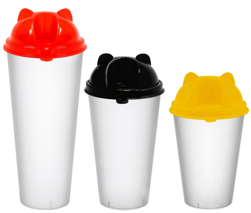 Стакан Bubble Cup 650 мл, матовый полупрозрачный
