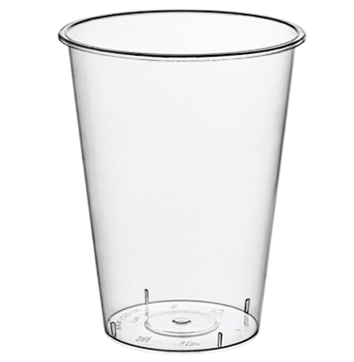 Стакан Bubble Cup 375 мл, глянцевый прозрачный