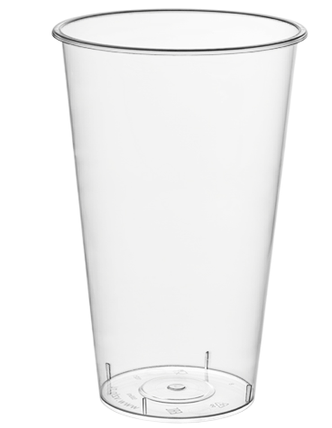 Стакан Bubble Cup 500 мл, глянцевый прозрачный
