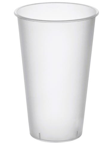 Стакан Bubble Cup 500 мл, матовый полупрозрачный