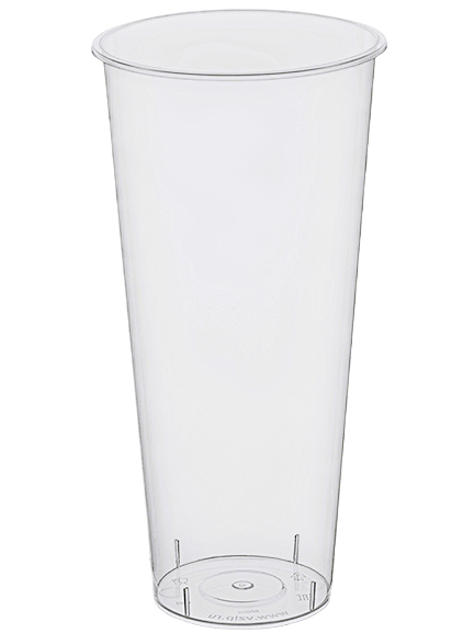Стакан Bubble Cup 650 мл, глянцевый прозрачный
