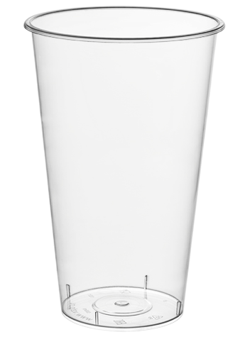 Стакан Bubble Cup 500 мл, глянцевый прозрачный